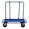Vestil Drywall/Panel Cart 3000 lb Glass-Filled Nylon 2 x 8 Casters 23x48x48 PRCT-S-GN